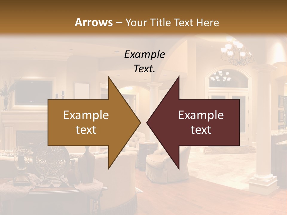 Architectural Decoration Luxurious PowerPoint Template