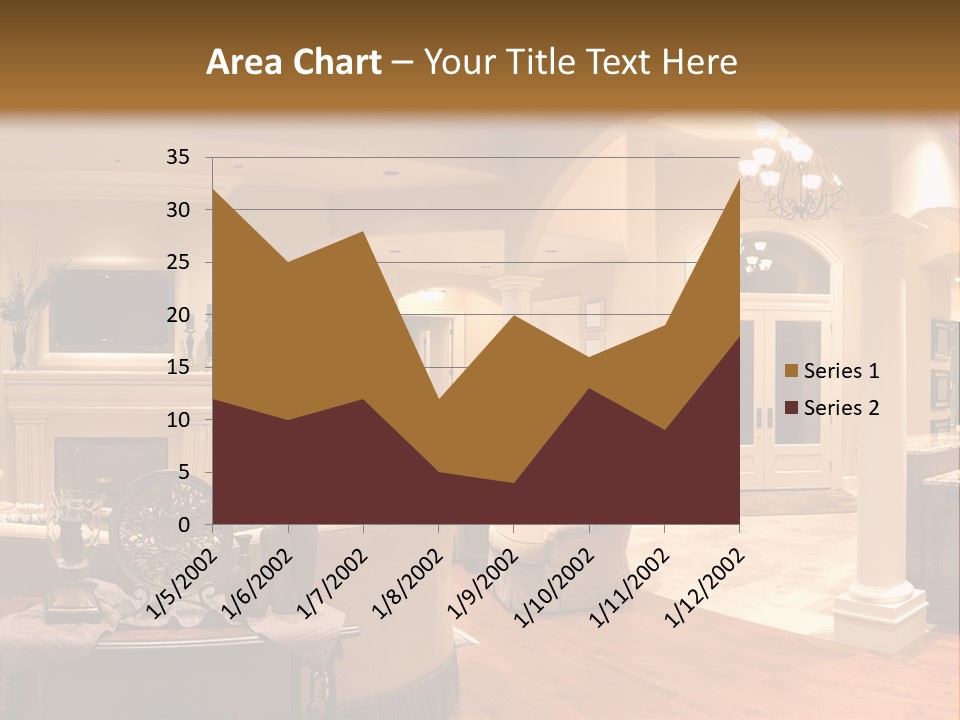 Architectural Decoration Luxurious PowerPoint Template