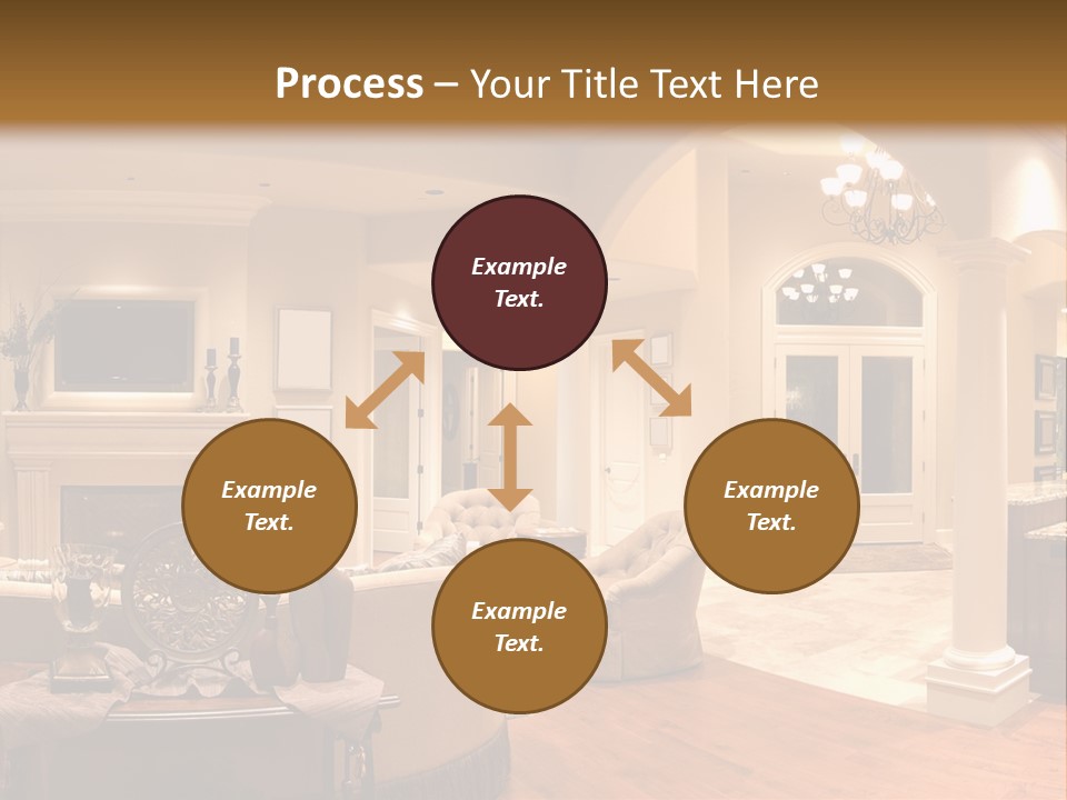 Architectural Decoration Luxurious PowerPoint Template