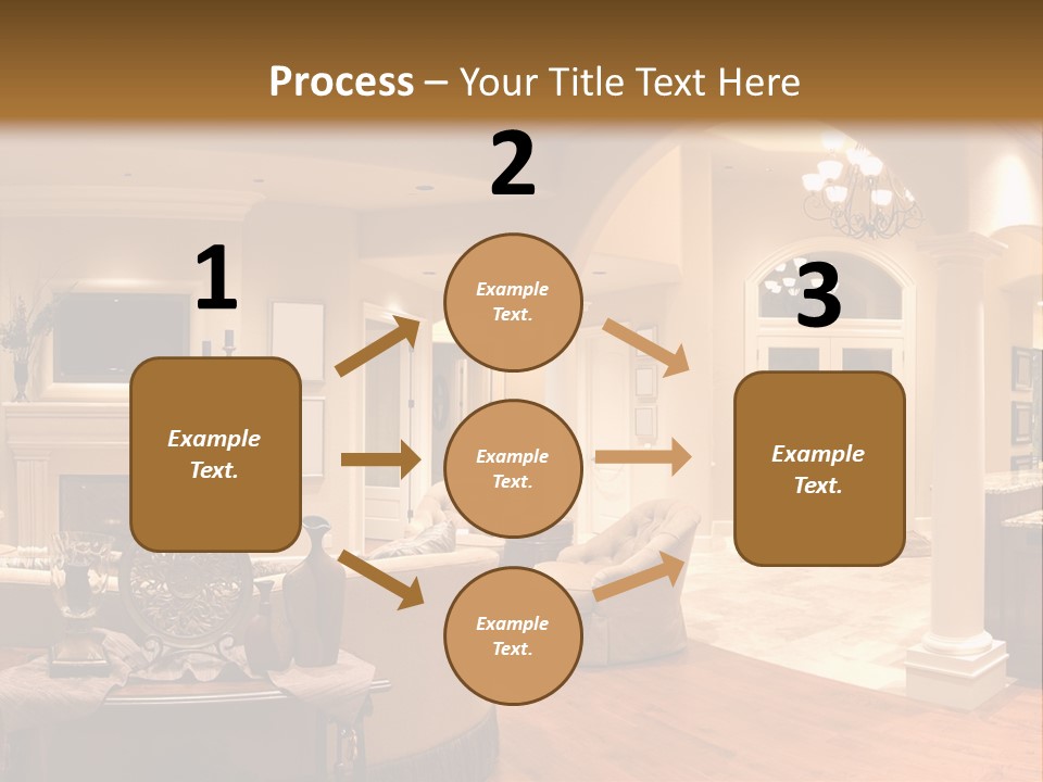 Architectural Decoration Luxurious PowerPoint Template