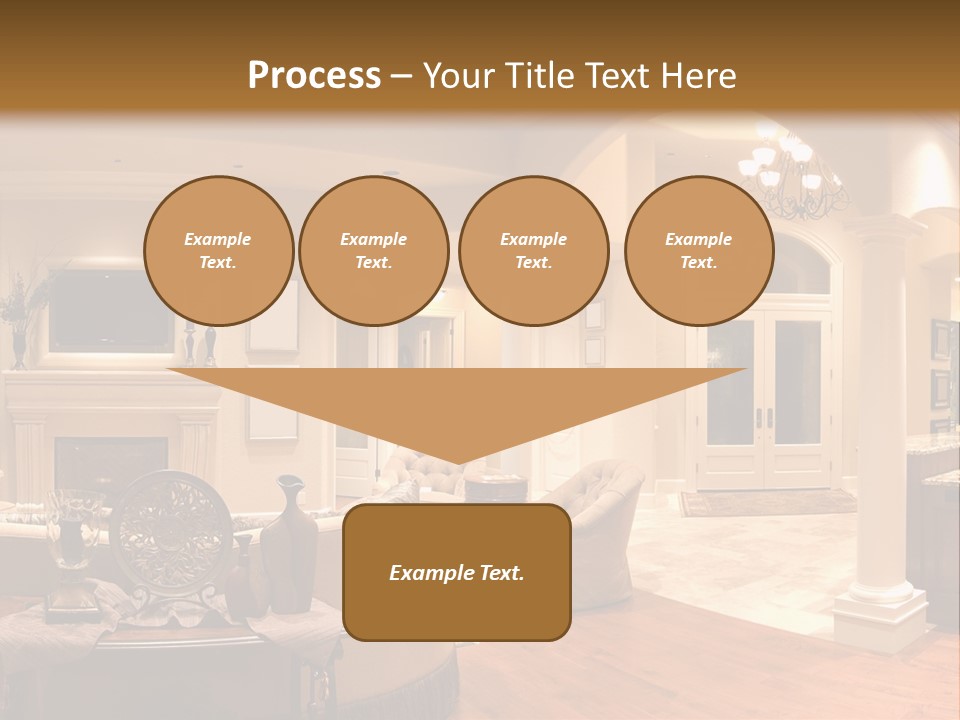 Architectural Decoration Luxurious PowerPoint Template
