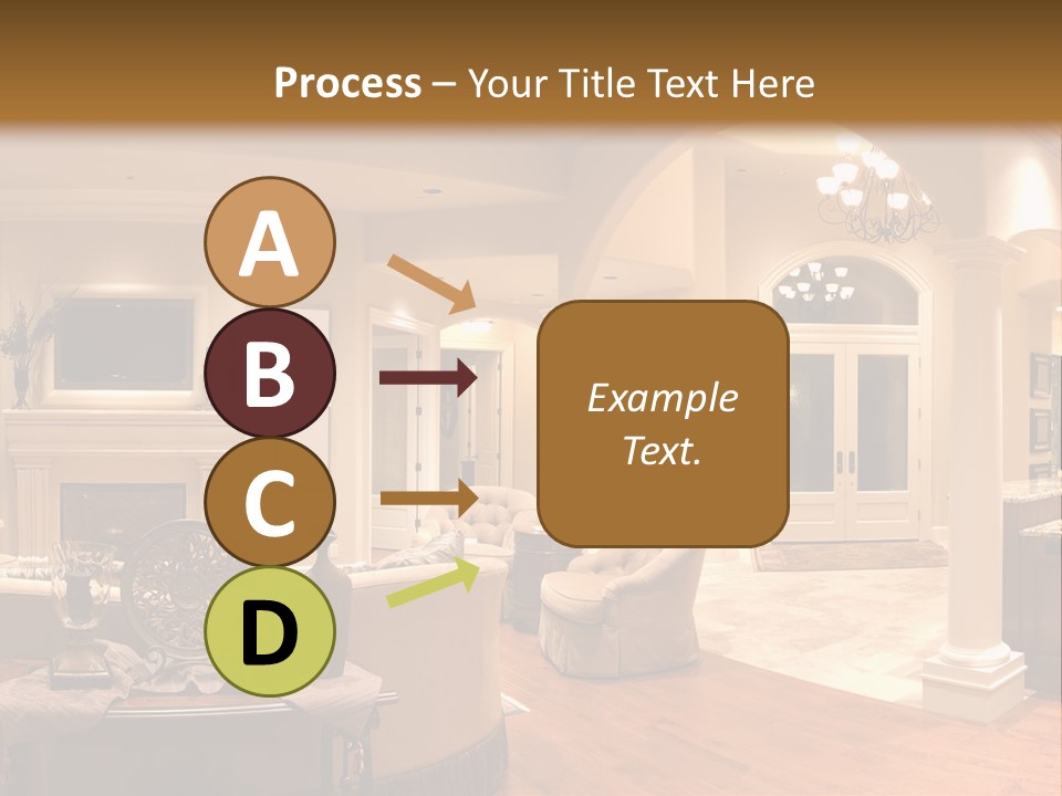 Architectural Decoration Luxurious PowerPoint Template