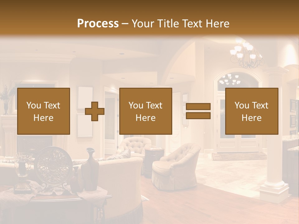 Architectural Decoration Luxurious PowerPoint Template