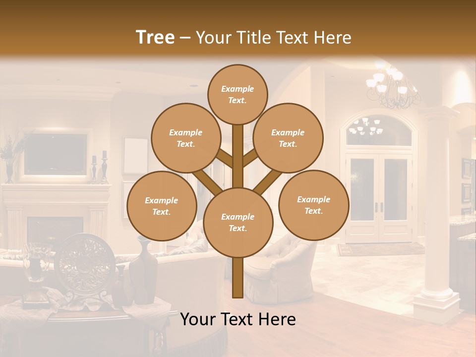 Architectural Decoration Luxurious PowerPoint Template