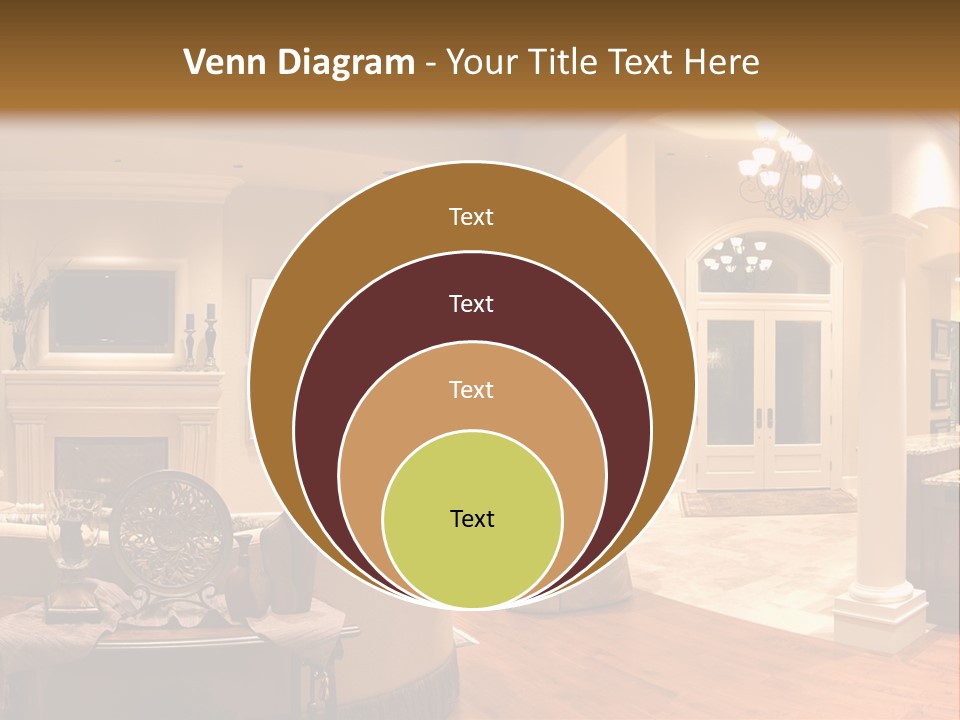 Architectural Decoration Luxurious PowerPoint Template