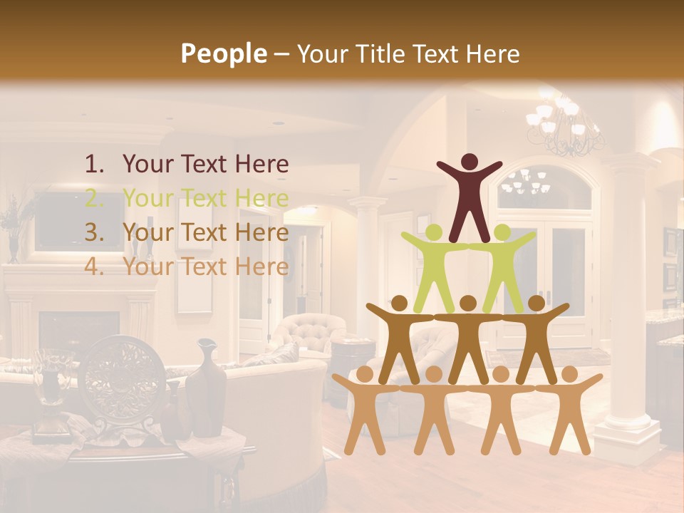 Architectural Decoration Luxurious PowerPoint Template