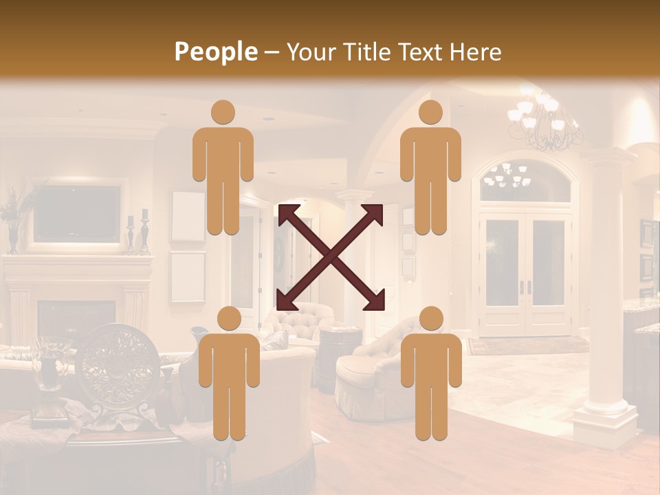 Architectural Decoration Luxurious PowerPoint Template