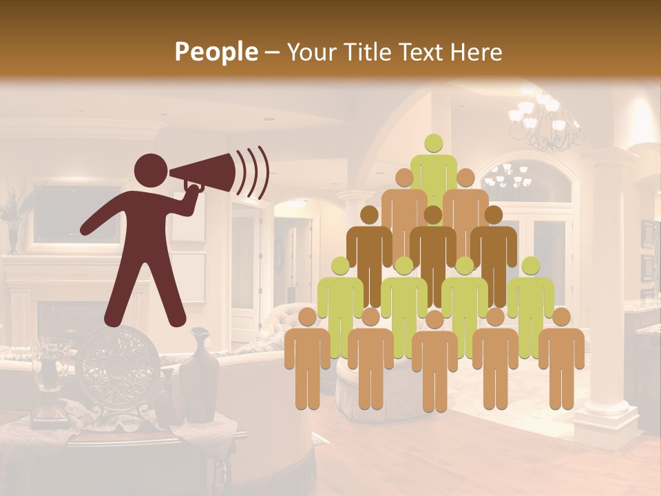 Architectural Decoration Luxurious PowerPoint Template