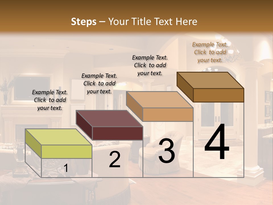 Architectural Decoration Luxurious PowerPoint Template