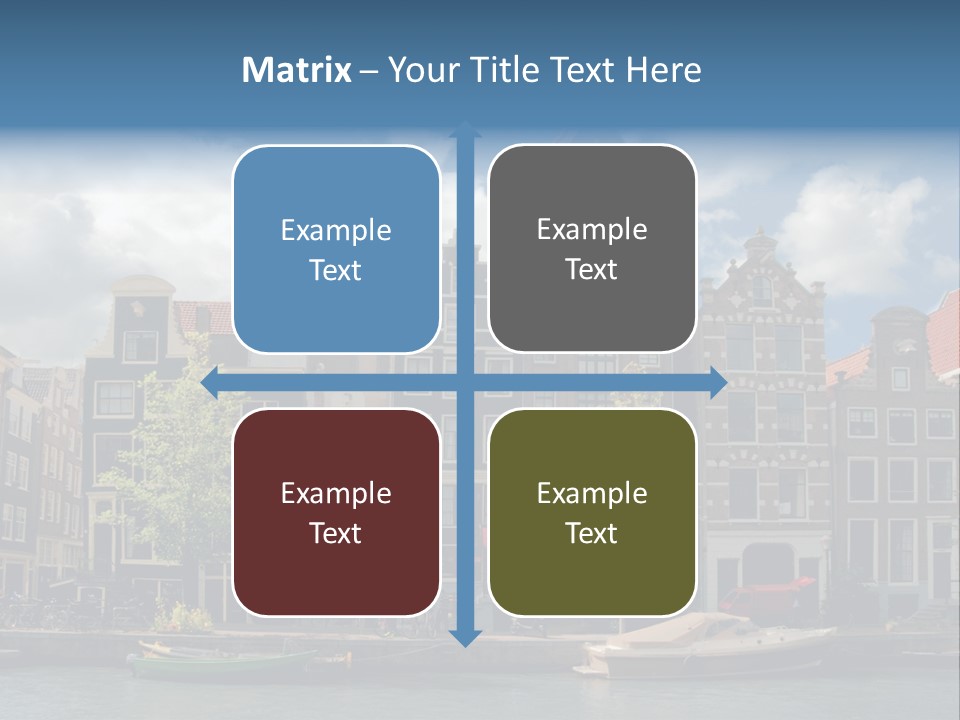 Gabled View Design PowerPoint Template