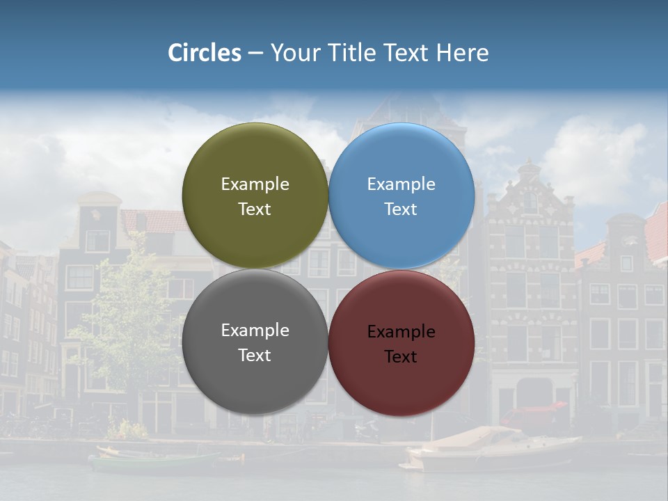 Gabled View Design PowerPoint Template