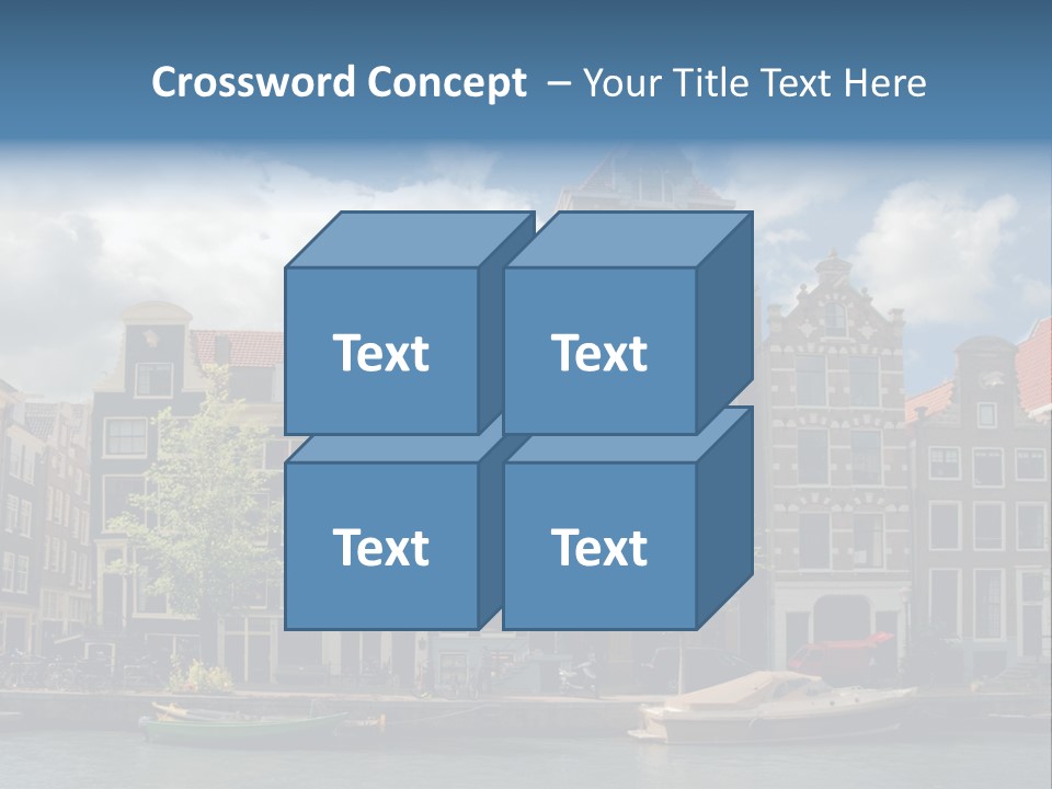 Gabled View Design PowerPoint Template