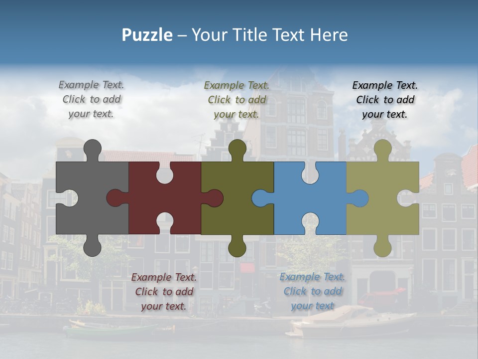 Gabled View Design PowerPoint Template