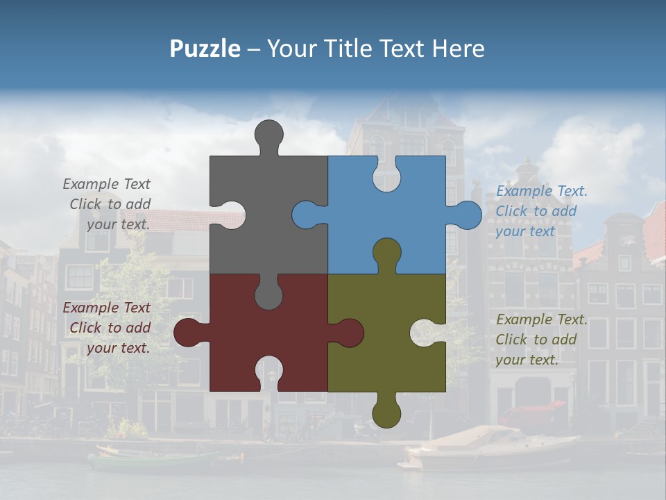 Gabled View Design PowerPoint Template