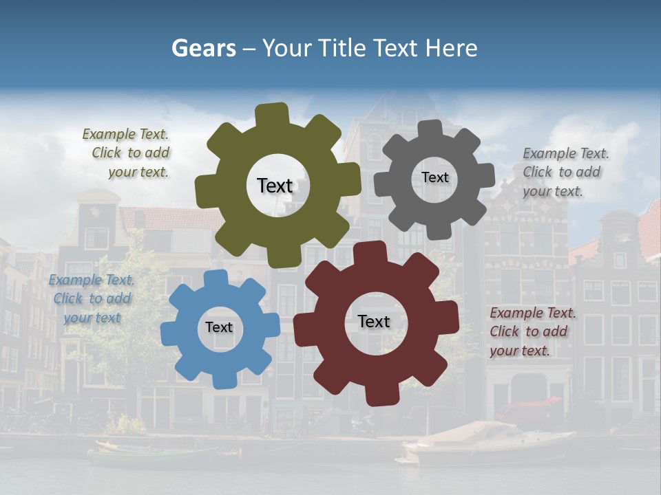 Gabled View Design PowerPoint Template