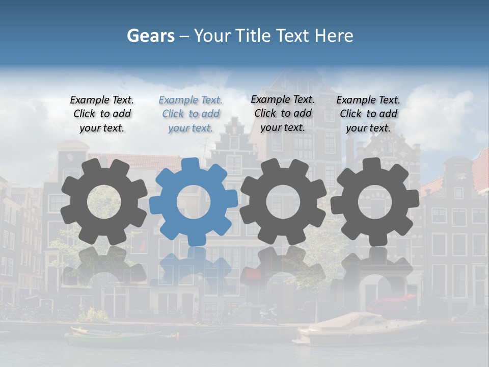 Gabled View Design PowerPoint Template