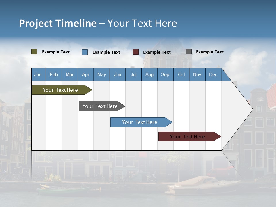 Gabled View Design PowerPoint Template