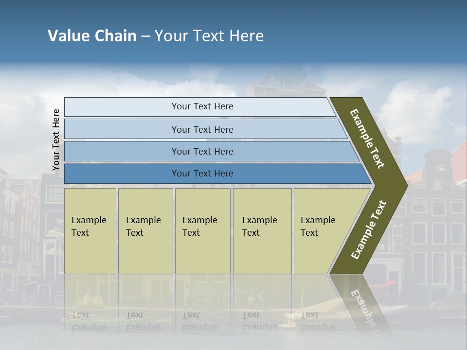 Gabled View Design PowerPoint Template