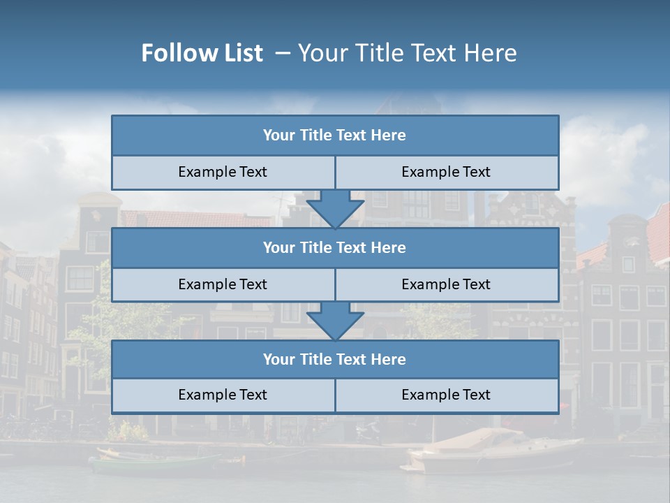 Gabled View Design PowerPoint Template