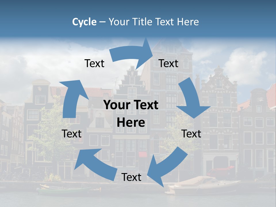 Gabled View Design PowerPoint Template