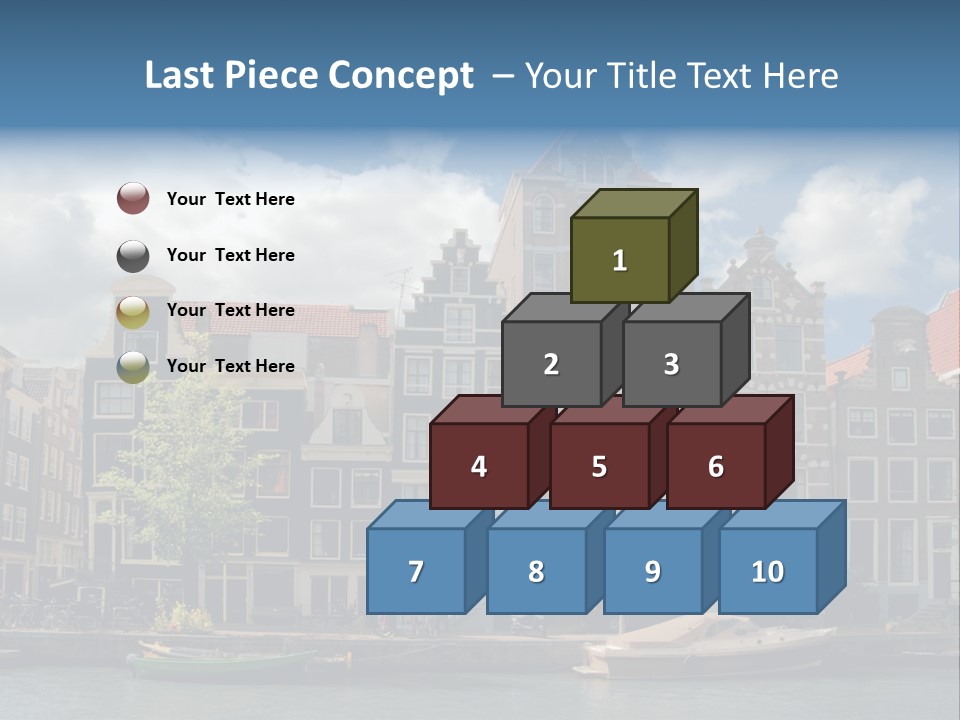Gabled View Design PowerPoint Template