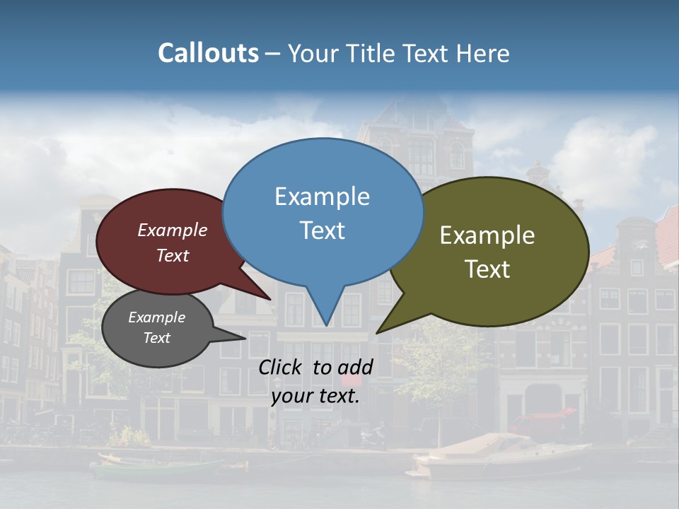 Gabled View Design PowerPoint Template