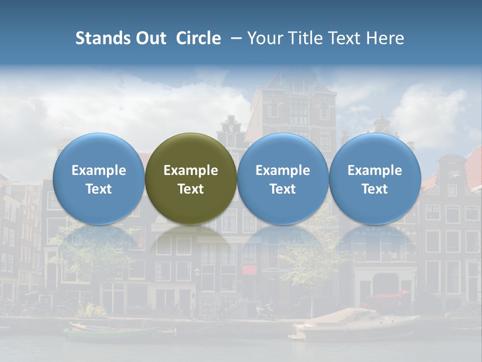 Gabled View Design PowerPoint Template