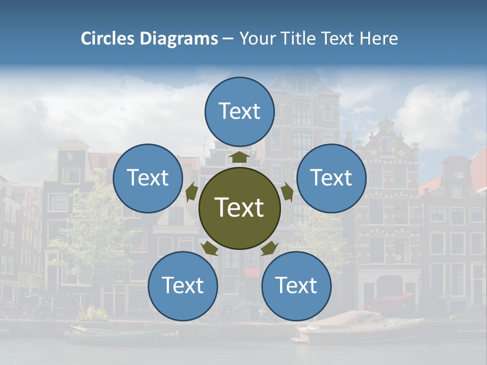 Gabled View Design PowerPoint Template