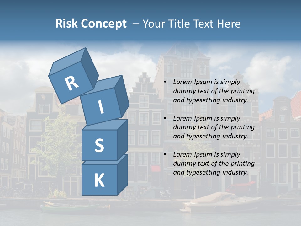 Gabled View Design PowerPoint Template