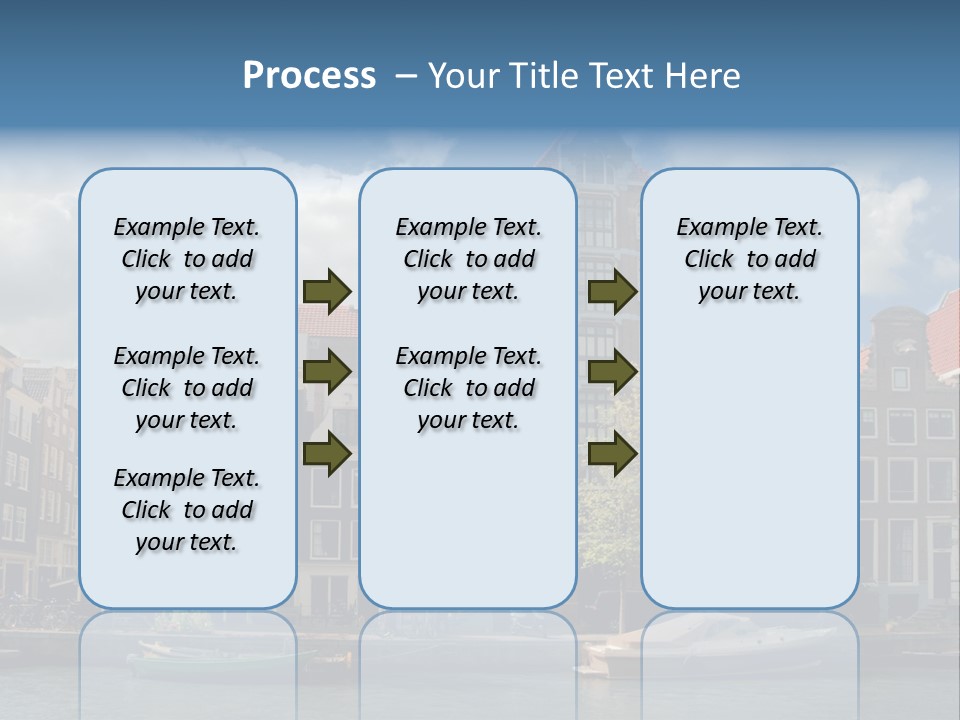 Gabled View Design PowerPoint Template