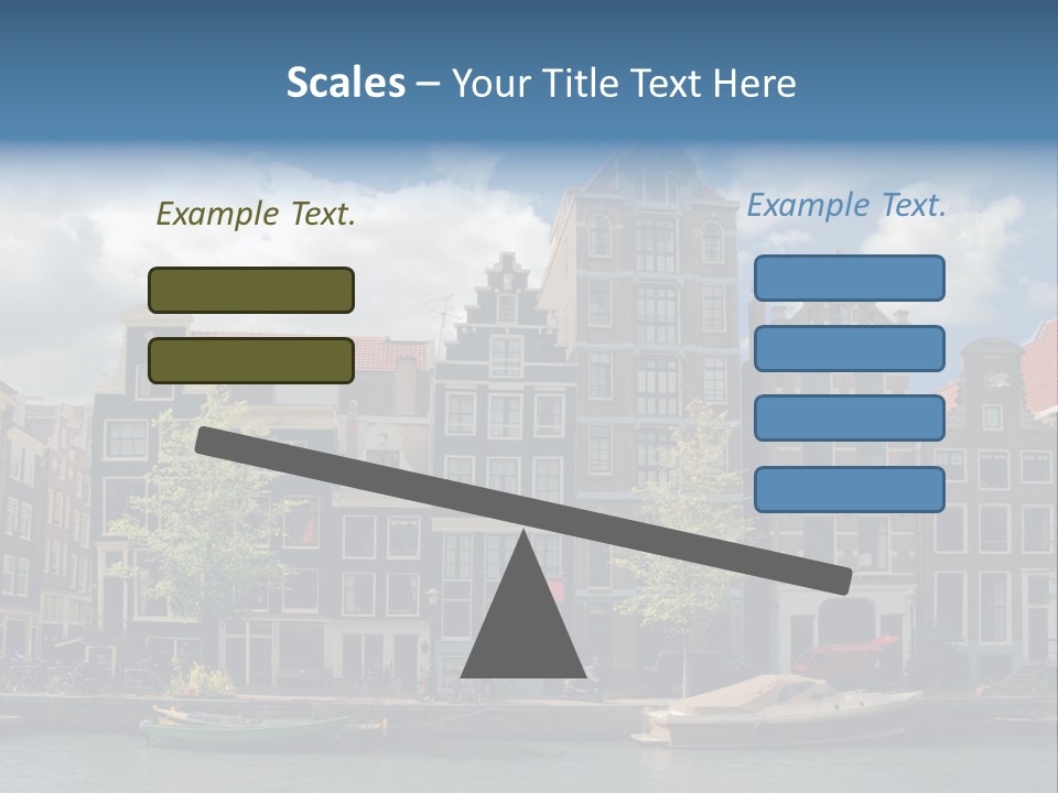 Gabled View Design PowerPoint Template