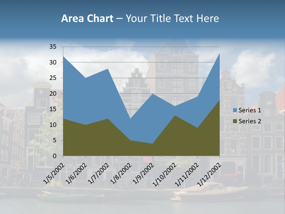 Gabled View Design PowerPoint Template