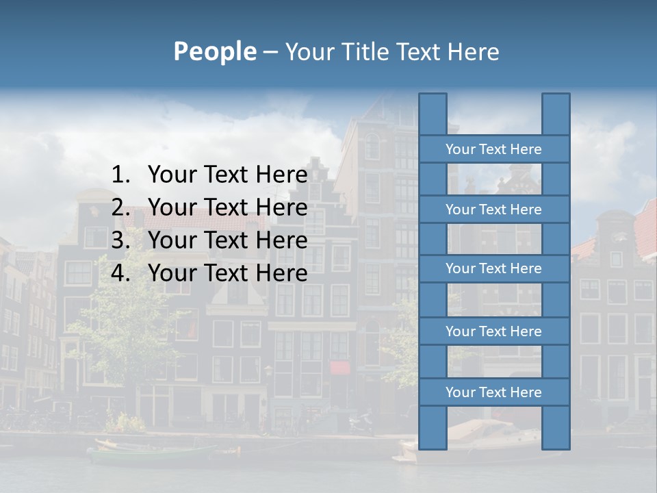Gabled View Design PowerPoint Template