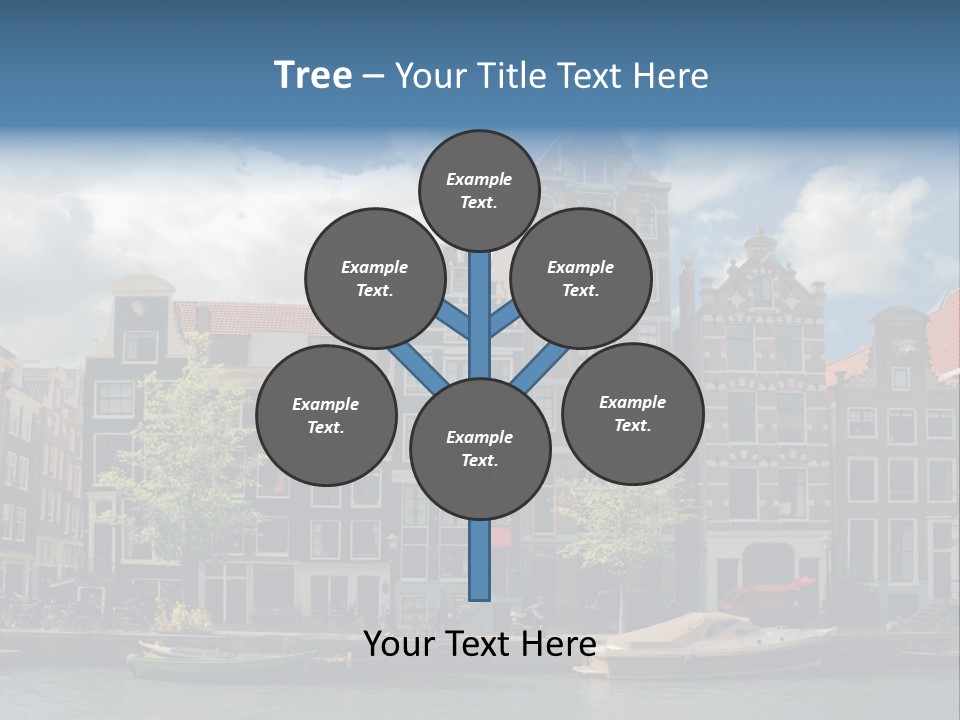 Gabled View Design PowerPoint Template