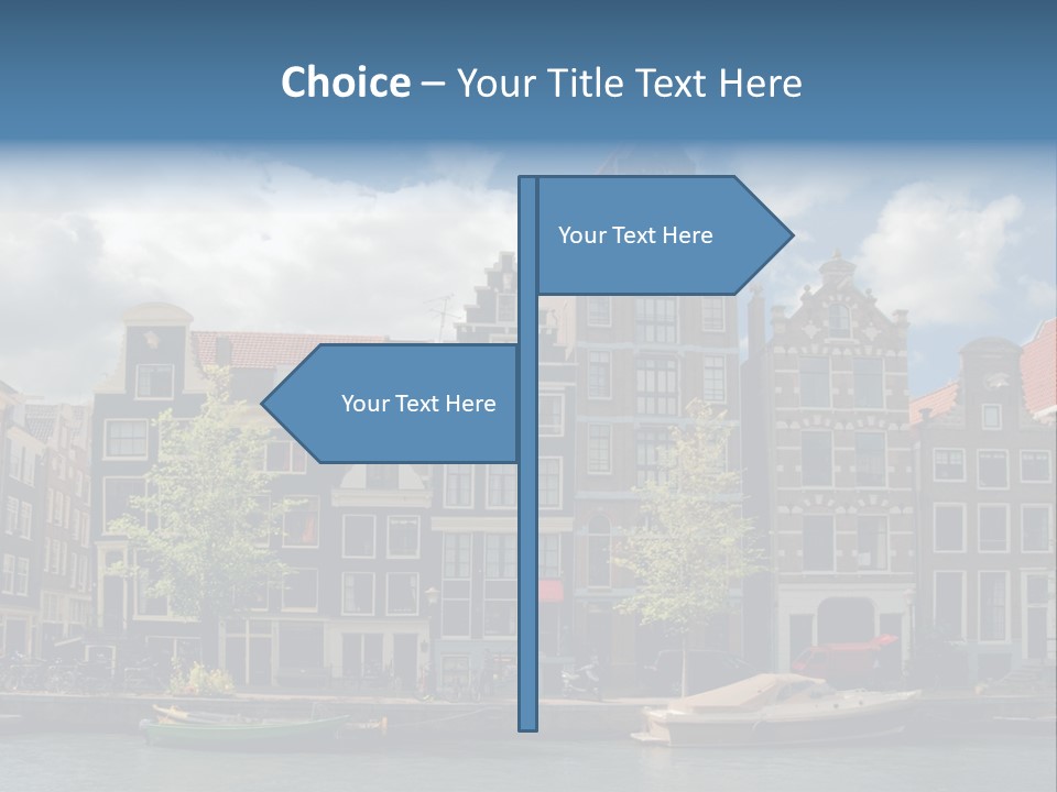 Gabled View Design PowerPoint Template