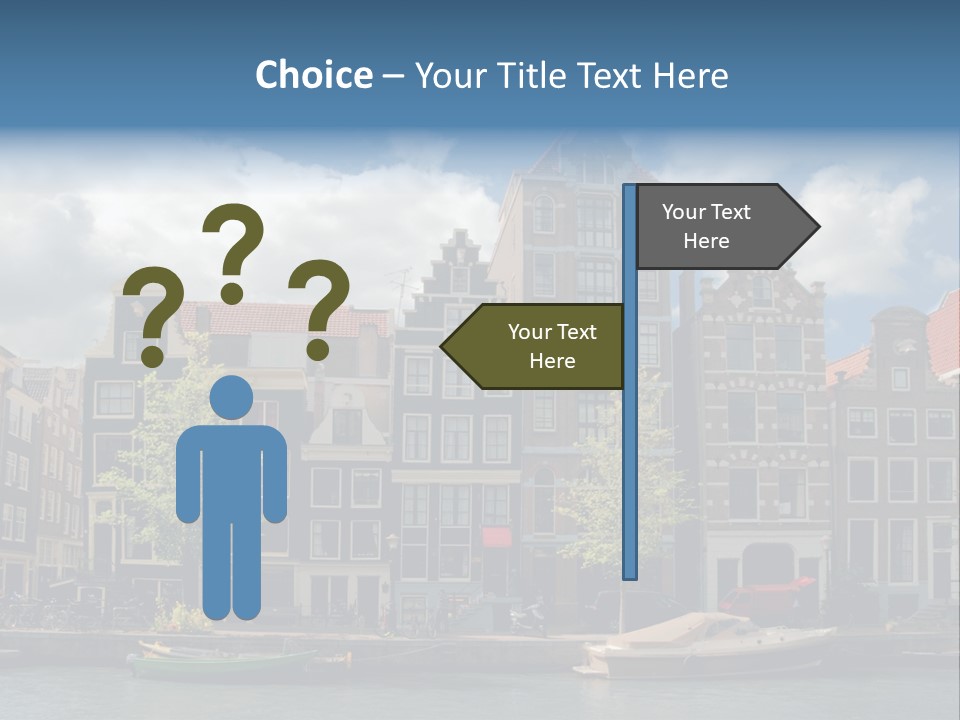 Gabled View Design PowerPoint Template