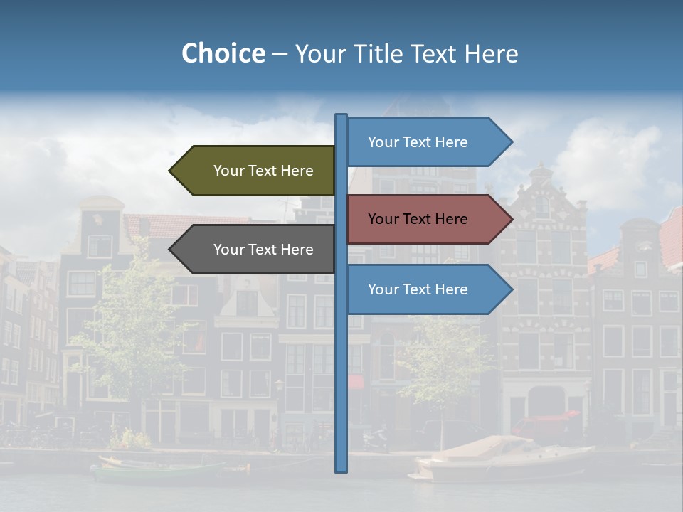 Gabled View Design PowerPoint Template