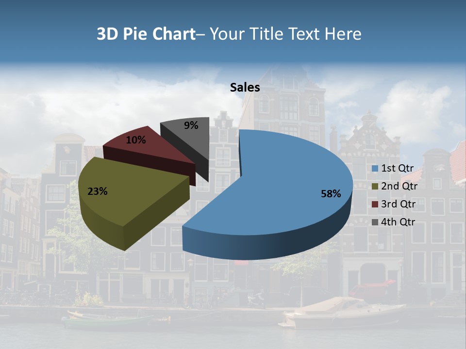 Gabled View Design PowerPoint Template