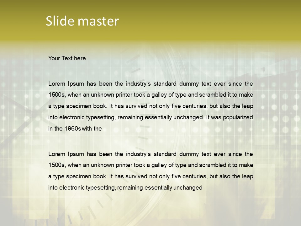 Sign Organization Night PowerPoint Template