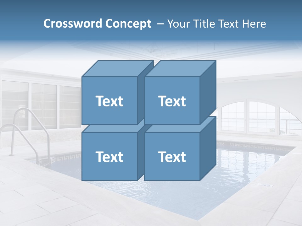 Clear Leisure Effect PowerPoint Template