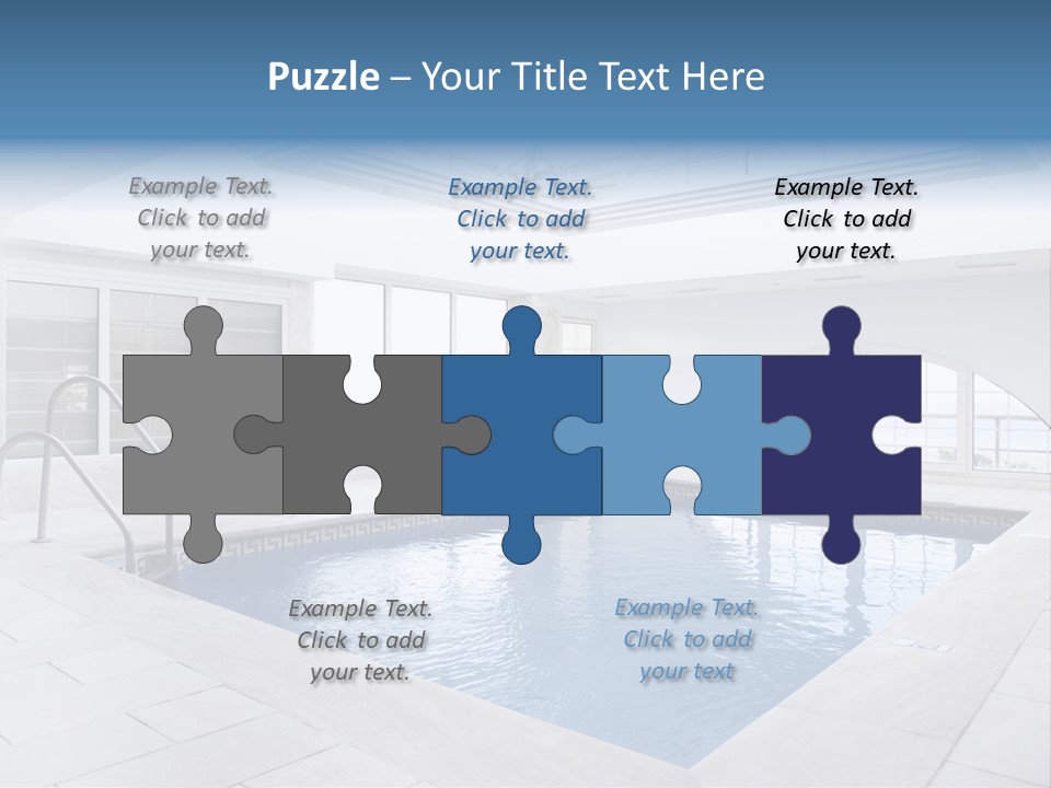 Clear Leisure Effect PowerPoint Template