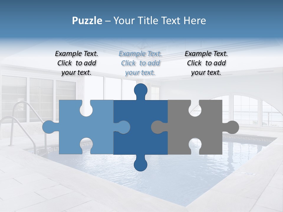 Clear Leisure Effect PowerPoint Template