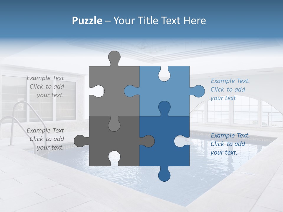 Clear Leisure Effect PowerPoint Template