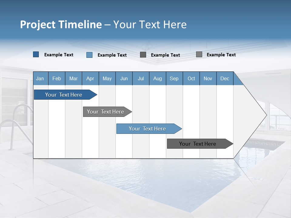 Clear Leisure Effect PowerPoint Template