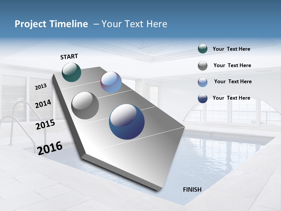 Clear Leisure Effect PowerPoint Template