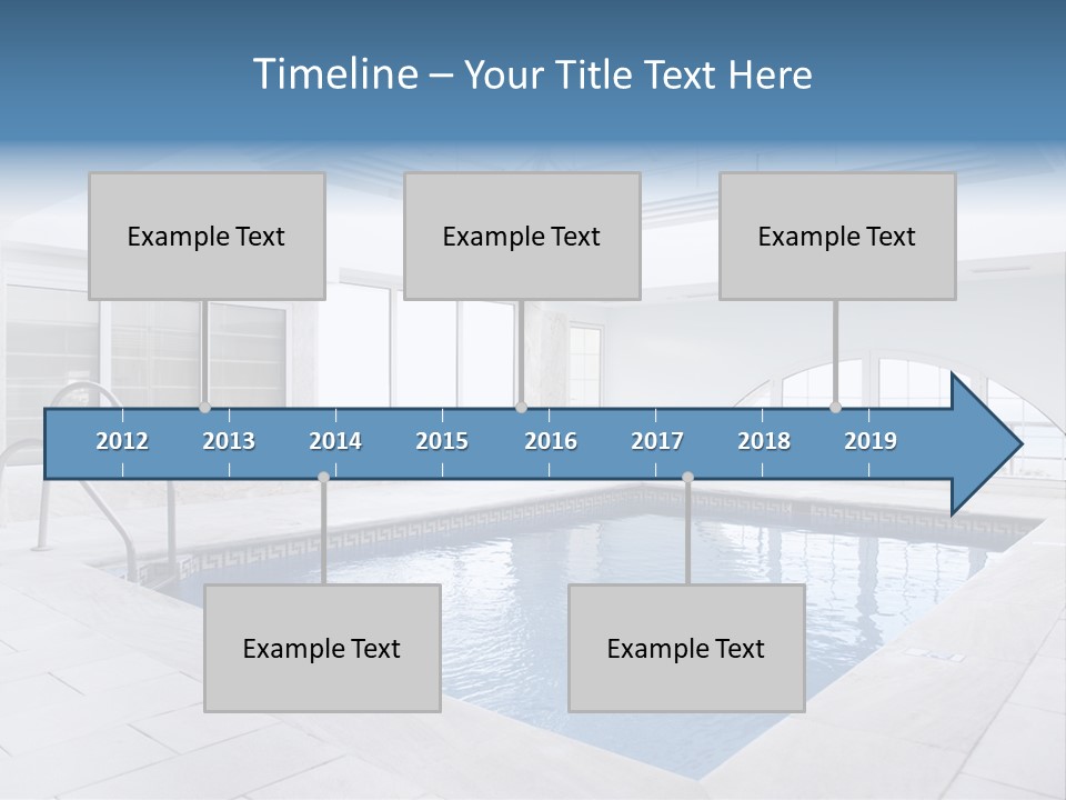 Clear Leisure Effect PowerPoint Template