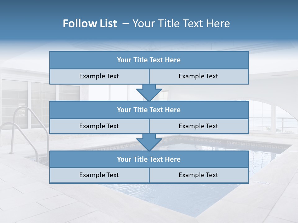 Clear Leisure Effect PowerPoint Template