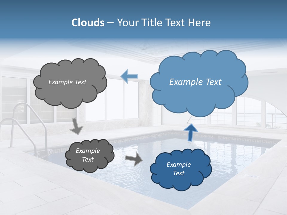 Clear Leisure Effect PowerPoint Template