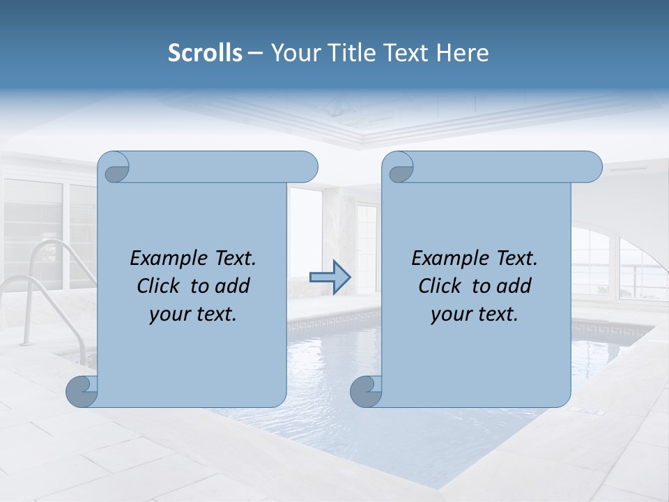 Clear Leisure Effect PowerPoint Template