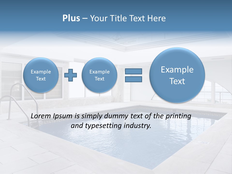 Clear Leisure Effect PowerPoint Template